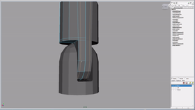 屁股模型细节制作及热盒设置:甩鼠标技法