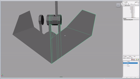 屁股模型细节制作及热盒设置:甩鼠标技法