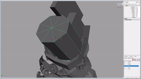 背部结构制作及细节添加