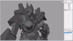 肩膀内部结构制作及连杆模型制作