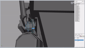 肩膀内部结构制作及连杆模型制作