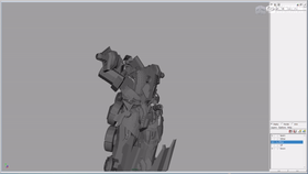 肩膀内部结构制作及连杆模型制作