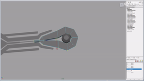 肩膀内部结构制作及连杆模型制作
