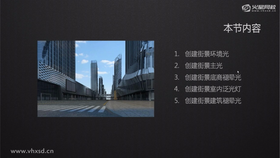 创建街景环境光
创建街景主光
创建街景底商褪晕光
创建街景室内泛光灯
创建街景建筑褪晕光