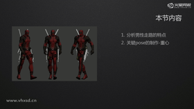 分析男性走路的特点
关键pose的制作-重心