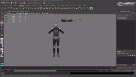 腰部形体细化,布线整理