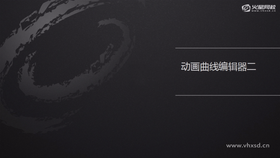 编辑曲线速度
动画特性
关键帧插值