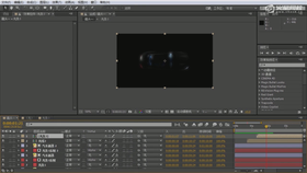 制作其余光条动画
复制合成使用的注意事项
使用调整层
使用空物体做父子链接