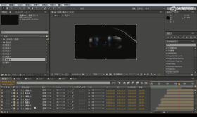 制作其余光条动画
复制合成使用的注意事项
使用调整层
使用空物体做父子链接