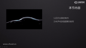 后方光条的制作
ALPH反相遮罩的使用