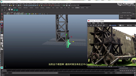 继续完成对攻城车模型的创建