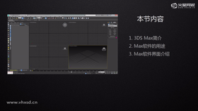 3dmax简介,max软件用途,max软件界面介绍