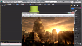 模型的中心点位移、晶格修改器的运用、FFD变形修改器