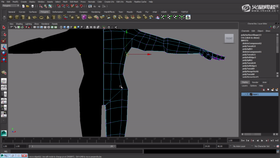 剪影线处理方式外形细化