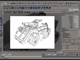 继续车身的制作