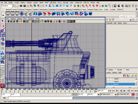 完成车身细节的制作