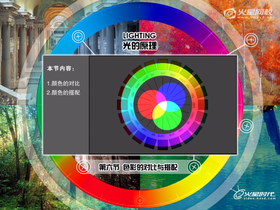 讲解光与色的应用-色彩的对比与搭配