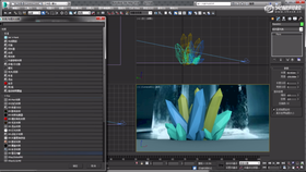 1. 背景的制作 2. VRay材质的折射与反射制作 3. 背景通道管理