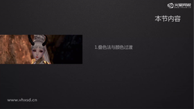 叠色法与颜色过渡