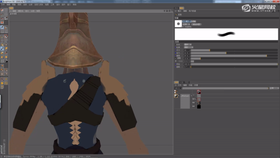 胸腔的颜色表现与铺色