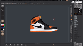 使用zbrush4 R7导入Keyshot渲染,进行后期处理完成最终效果