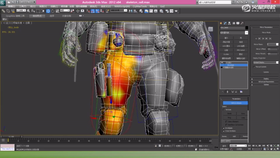 顶点蒙皮与权重刷