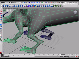 飞龙模型细节部分制作