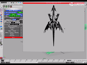 飞龙模型进行展UV检查分段面,模型是否有漏洞。