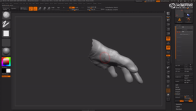 手掌造型与塑造