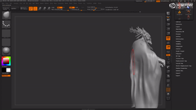 角色披风的雕刻与应用