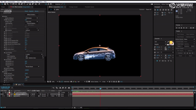 制作车子的粒子变形动画