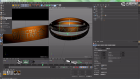 镜头3材质动画渲染