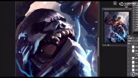 骷髅头细化&光影关系处理