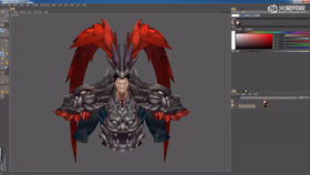 制作头部五官的基础刻画