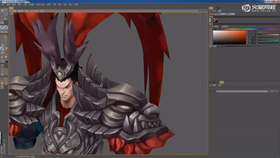 讲解肩盔的整体收尾表现