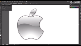 苹果logo的快速制作方法