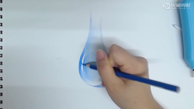【秒学】水滴、蓝宝石戒指手绘-5
