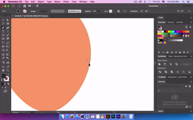 Ninja - simple 2d character design in illustrator