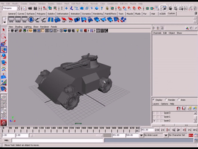 完成车身的制作01