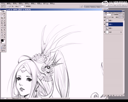 《温婉》插画01