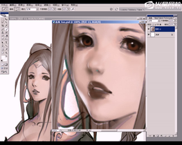 《温婉》插画04