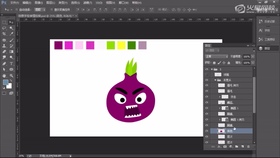06--洋葱怒表情光影着色