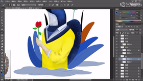 24--羽毛、云刻画