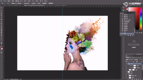 1.羽毛笔刷介绍
2.颈部添加羽毛