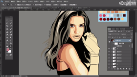 讲解手套和手臂的绘制填色