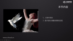 人物半消散
鸽子部分消散效果的实现