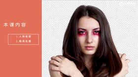 人物提取及眼周处理