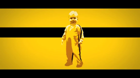 李小龙Baby大战布偶恐龙。