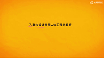12_8 室内设计常用人体工程学解析第一节