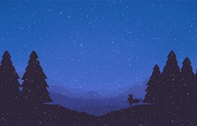 AE内置插件制作雨和雪